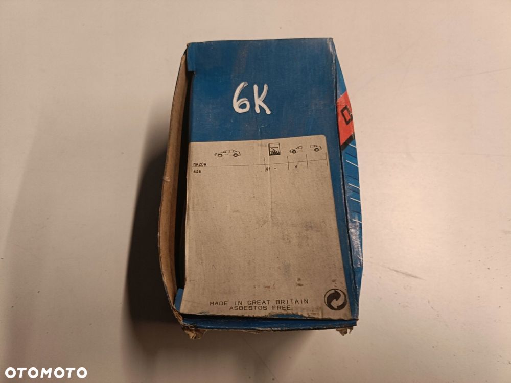 KLOCKI HAMULCOWE Mazda 626 PRZEDNIE _ przód 459481 - 3