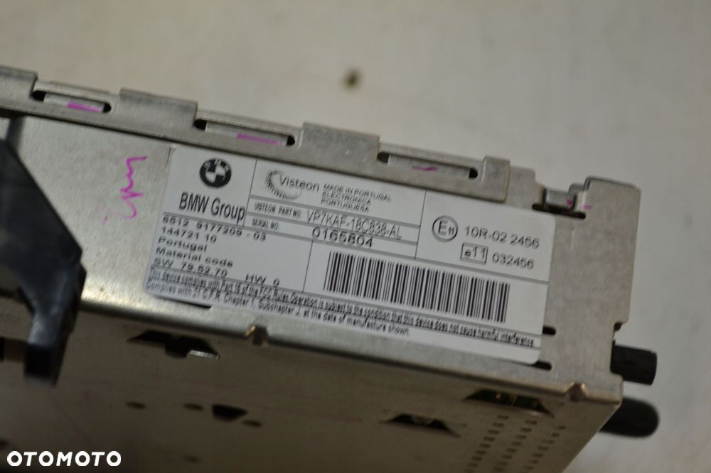 RADIO CD BUSINESS BMW E81 E87 E90 E91 E92 E93 9177209 - 7