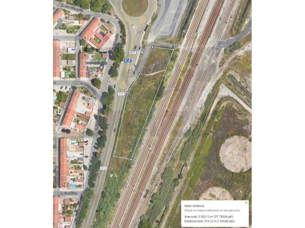 TERRENO P ESTACIONAMENTO C/3500M2 - Bobadela - 4.375€/Mês - Grande imagem: 3/6