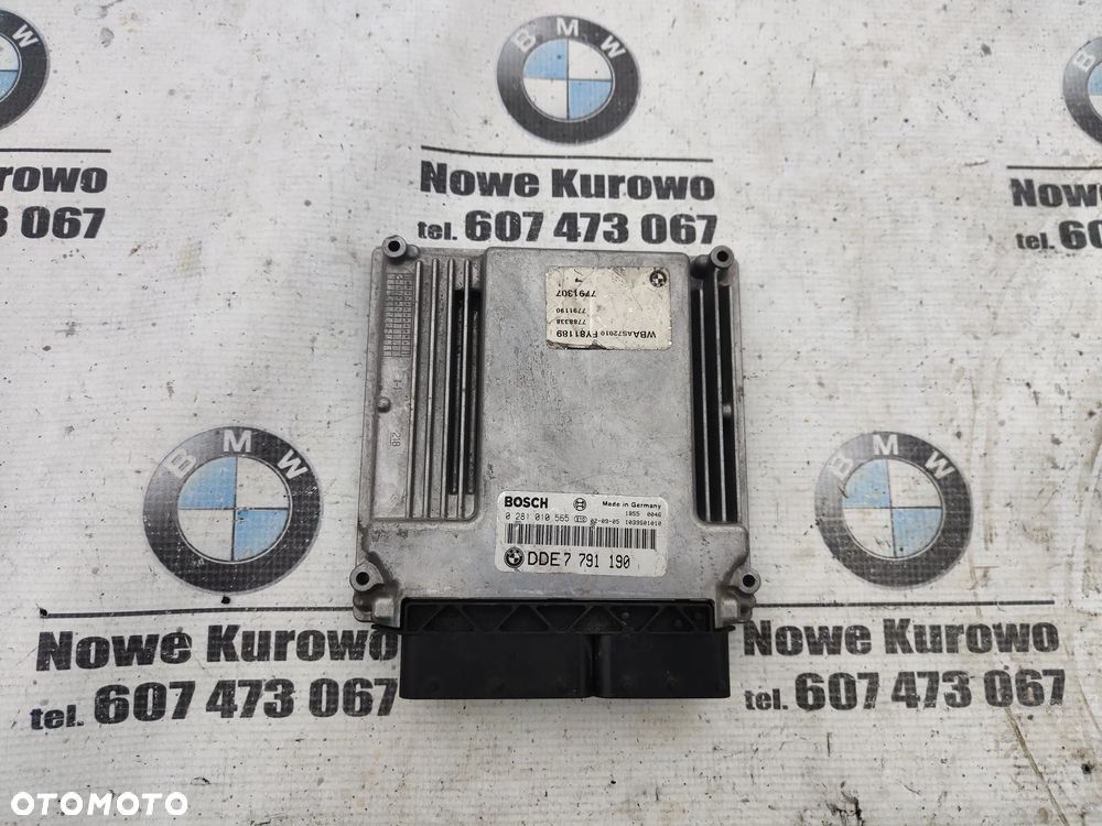 BMW E46 2.0d 150KM Sterownik silnika 7791190 - 1