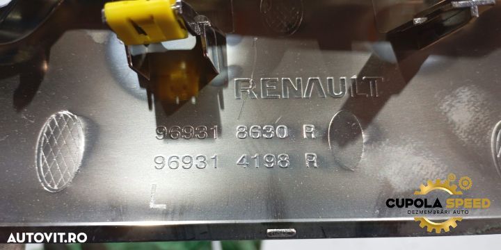 Ornament consola centrala stanga 969305904R Renault Megane 4 [2016 - - 2