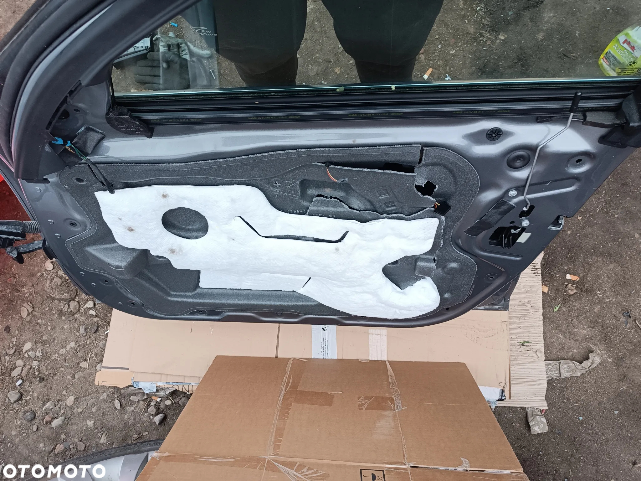 BMW 5 F10 2010-2017 Drzwi przednie  prawe  A52 KOMPLETNE SPACEGRAU  A52 - 6