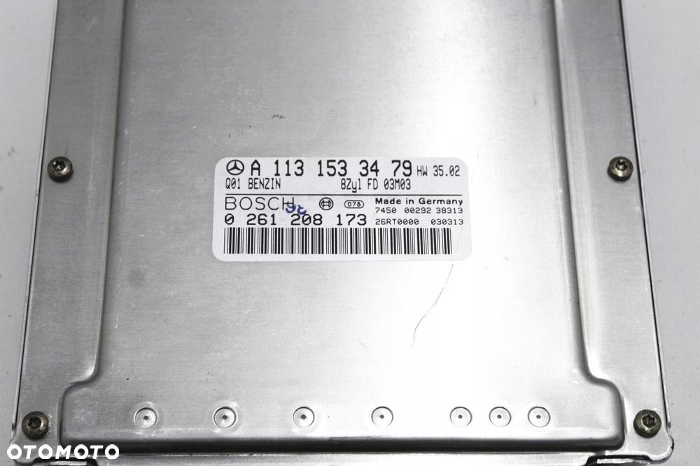 Komputer sterownik silnika OE Mercedes SL R230 SL500 5.0 V8 A1131533479 - 1