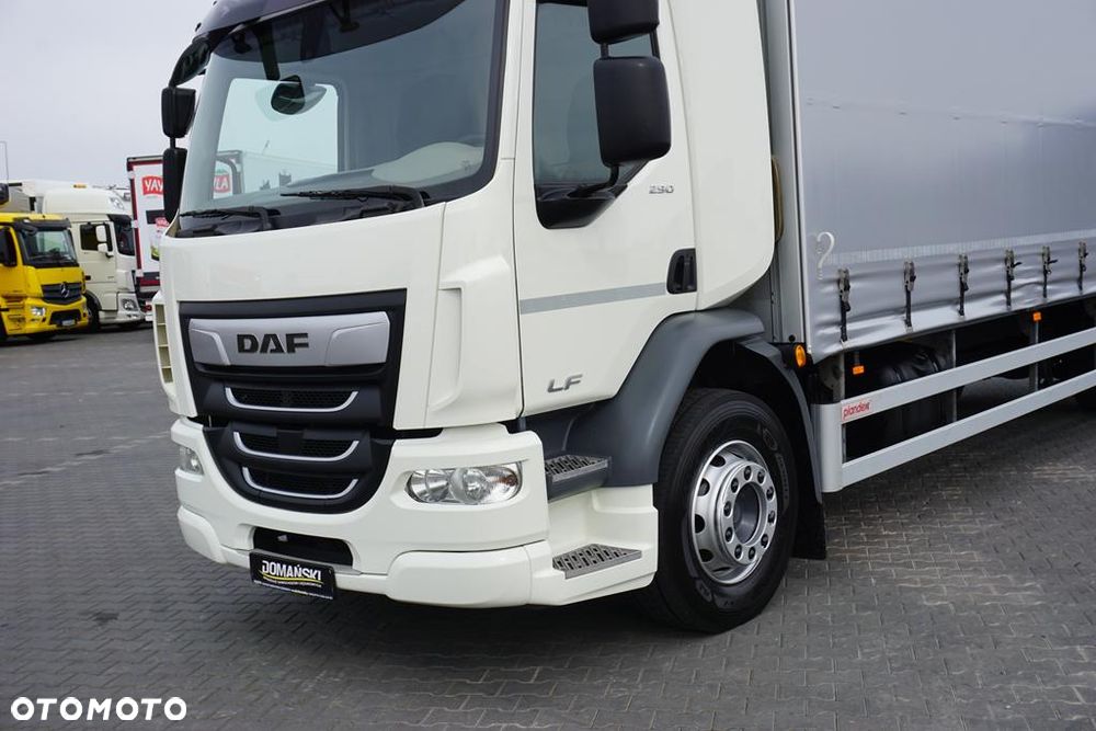 DAF / LF / 290 / E 6 / FIRANKA + WINDA / ŁAD. 9 970 KG / 19 PALET - 23