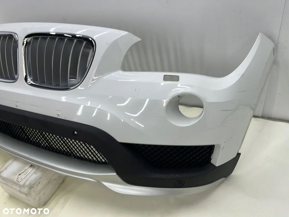 Zderzak przedni BMW X1 E84 12-15 Lift przód 4XPDC spryski 7303750 - 5