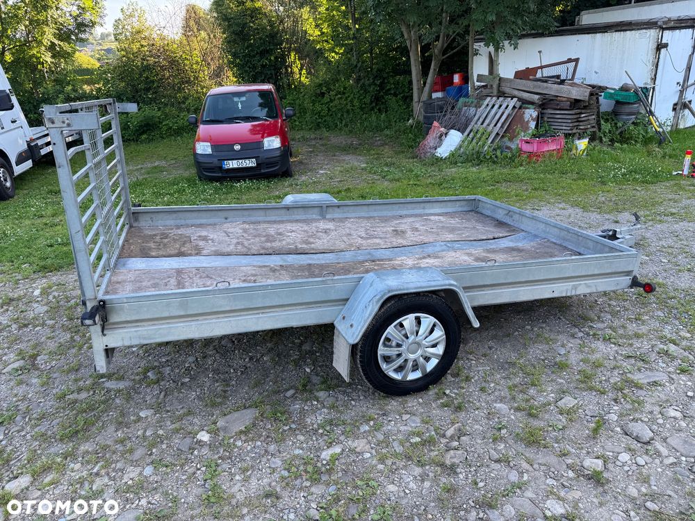 Boro B 750 KG LEKKA SOLIDNA WYWROT NAJAZD LAWETA - 4