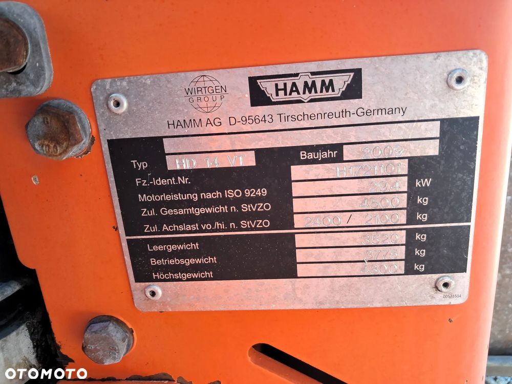 Hamm HD 14 VT - 12