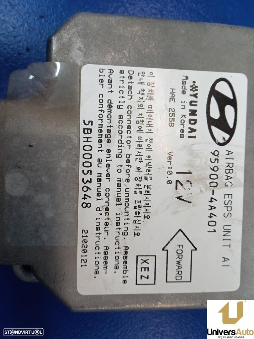 CENTRALINA AIRBAG HYUNDAI H-1 / STAREX LIMUSINA 2002 -959004A401 - 2