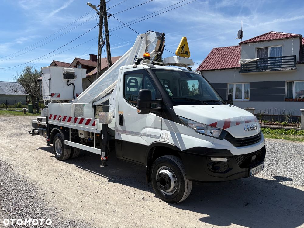 Iveco DAILY 65C18 | PODNOŚNIK KOSZOWY | 20M | MULTITEL 202 DS | NOWE OPONY | KLIMA | SPROWADZONY | SUPER STAN - 6