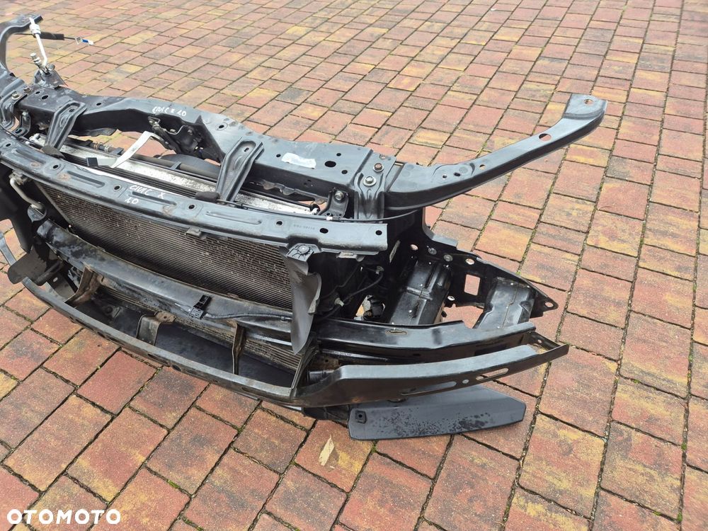 pas przod przedni belka chlodnice honda civic x 1.0 vtec - 4