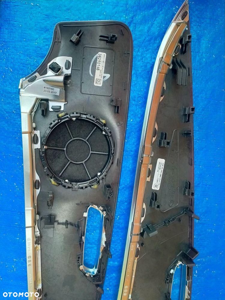 Mercedes W213 AMG Dekor Dekory BURMESTER Listwa Konsoli Drzwi Listwy Ozdobne AMBIENT - 18