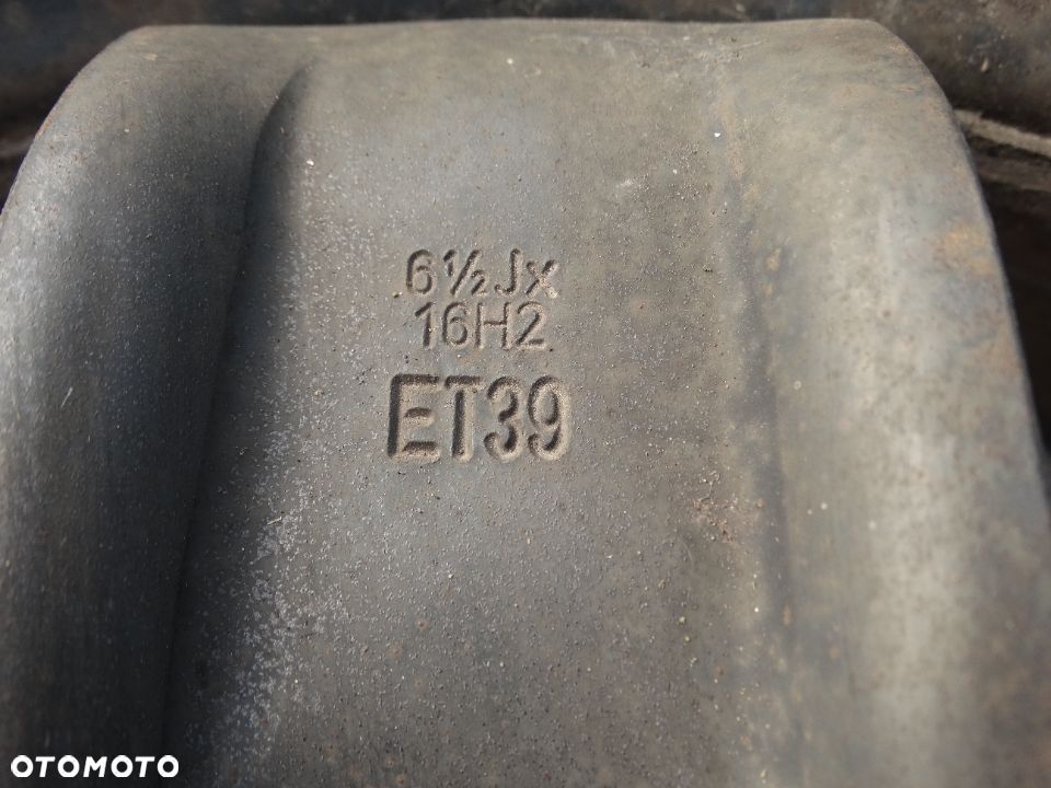 FELGI STRUKTURALNE FELGA STRUKTURALNA 16 CALI ET39 6.5J H2 2160131 OPEL ASTRA VECTRA ZAFIRA F-VAT - 4