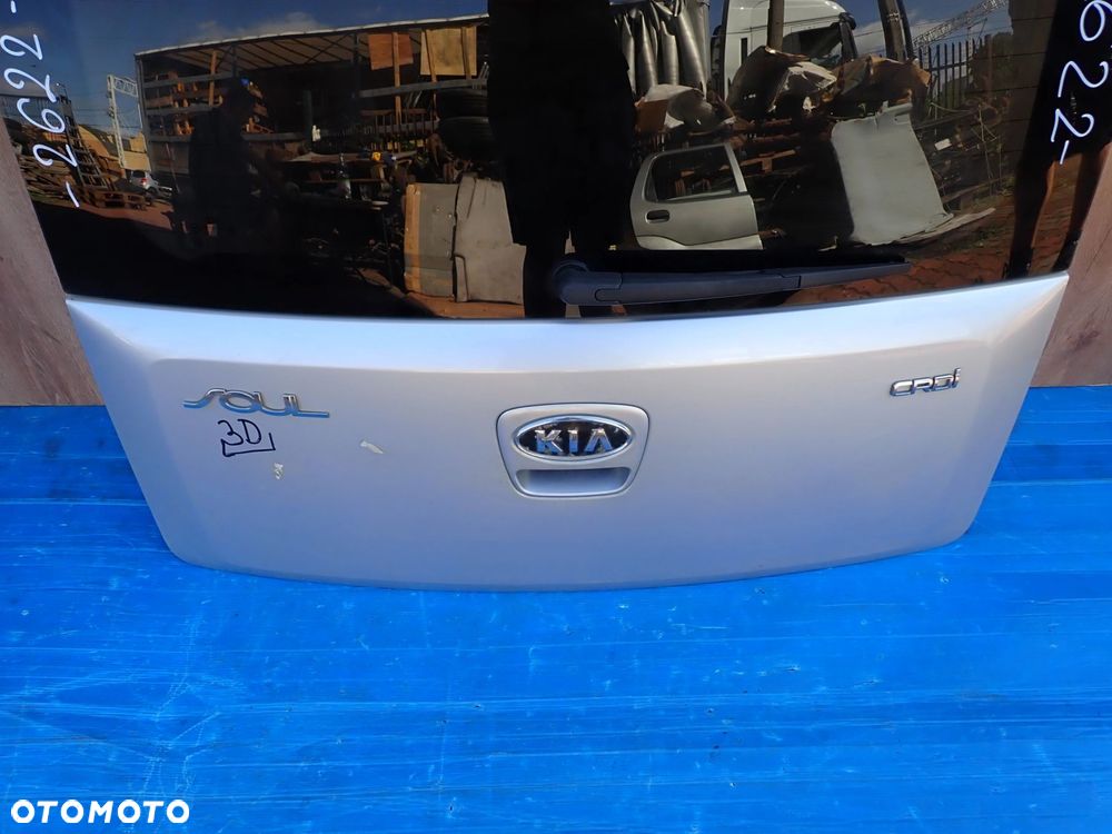 KIA SOUL I 09-11 KLAPA BAGAŻNIKA SZYBA 3D - 2