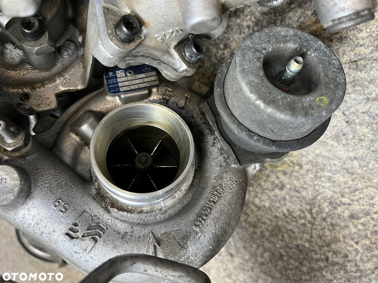 Turbiny turbina turbo gruszka W204 2.2 CDI Biturbo 651 651.911 KOMPLET W212 - 7
