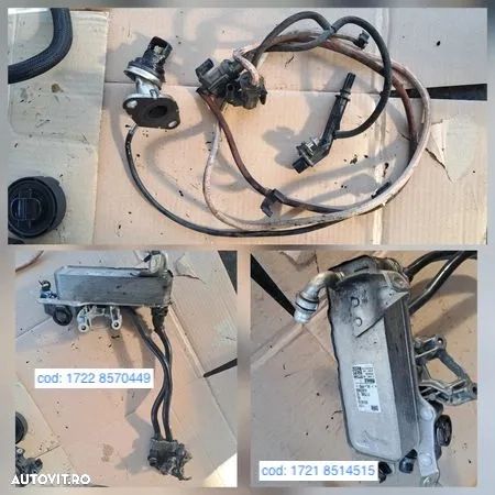 Anexe motor B47 BMW alternator capac chiuloasa termoflot bujie incandescenta pompa inalta presiune suport alternator - 3