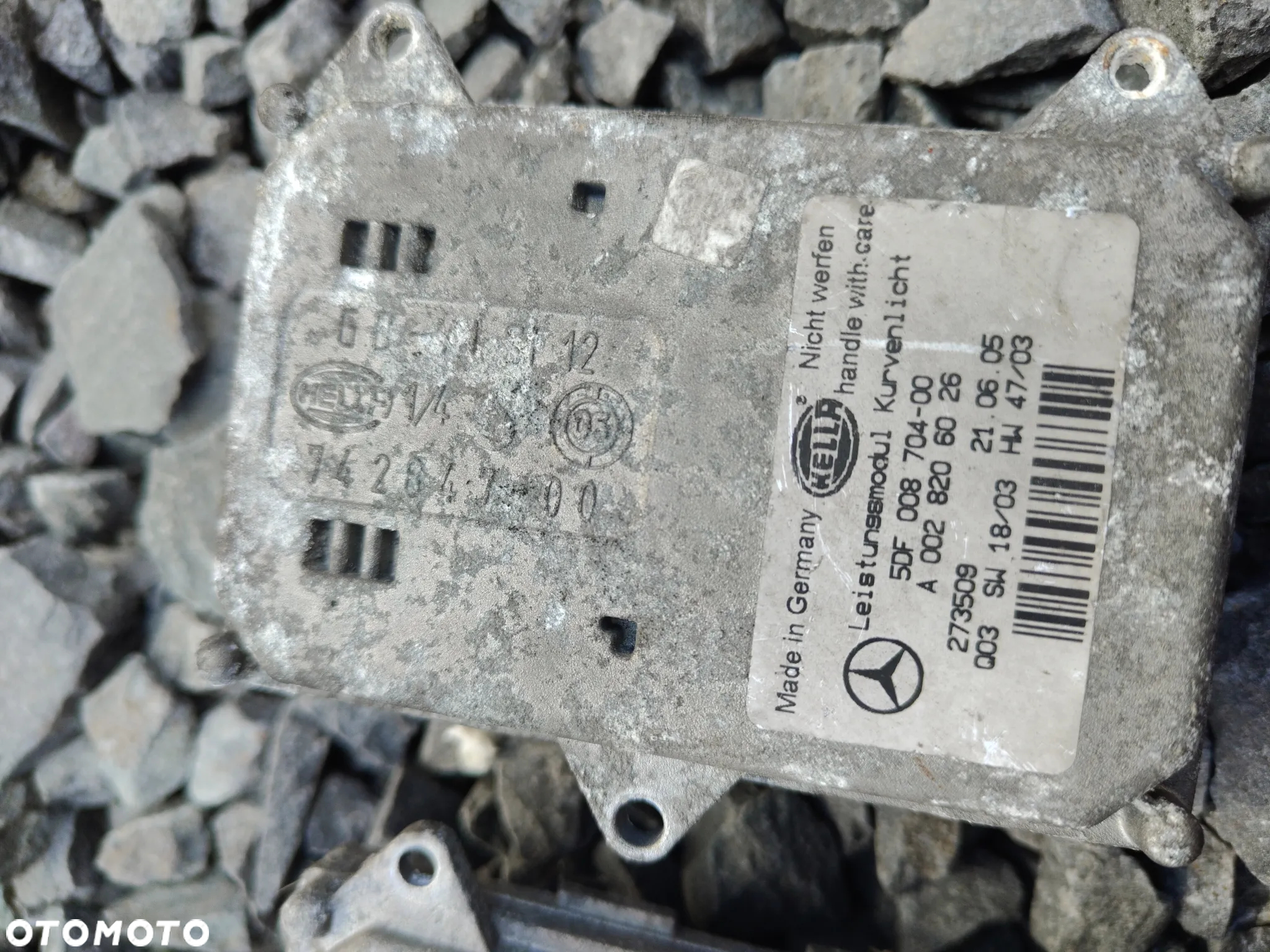 MERCEDES W211 w219 w164  Moduł Skrętu Lampy Xenon A0028206026 - 3