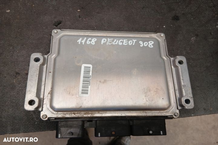 Calculator motor ECU 9663548180 9663548180 Peugeot 308 T7 [2007 - 201 - 2