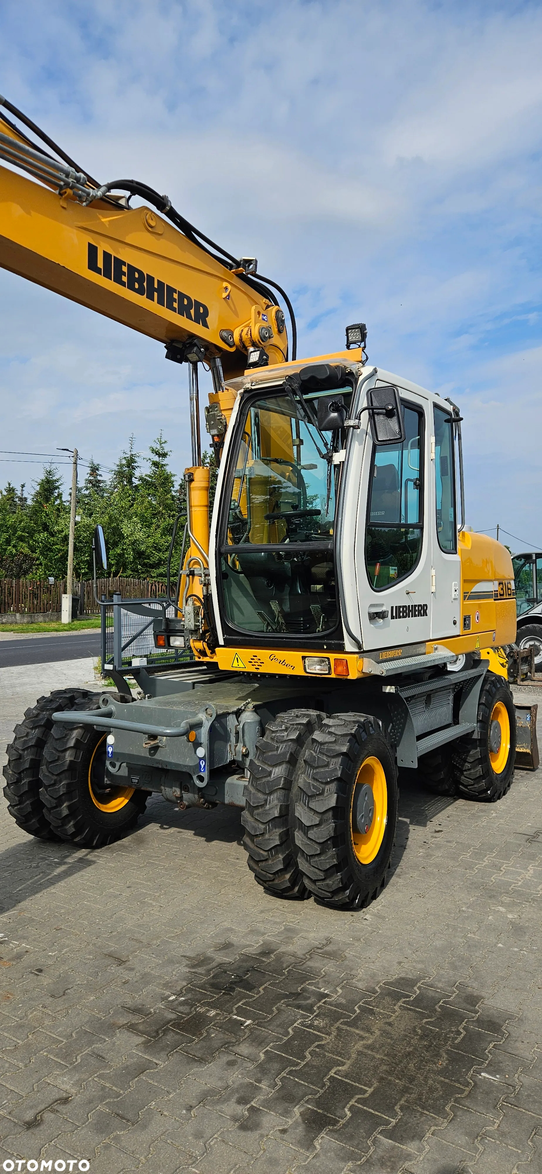 Liebherr A 316 Rotatilt Engcon! 11 tys. Mtg, Szybka skrzynia, nowe koła,  z Holandii!!! - 11