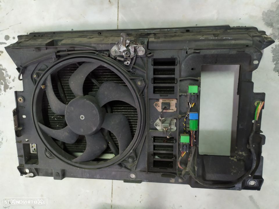 FRENTE EM FIBRA COM TERMOVENTILADOR E RADIADOR AC PEUGEOT 307 308 CITROEN C4 HDI - 1