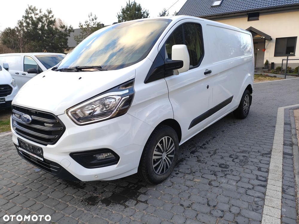 Ford TRANSIT CUSTOM 2021r 2,0 TDCI 130KM L2H1 LONG EURO 6 LEDY CENA BRUTTO VAT 23% - 2