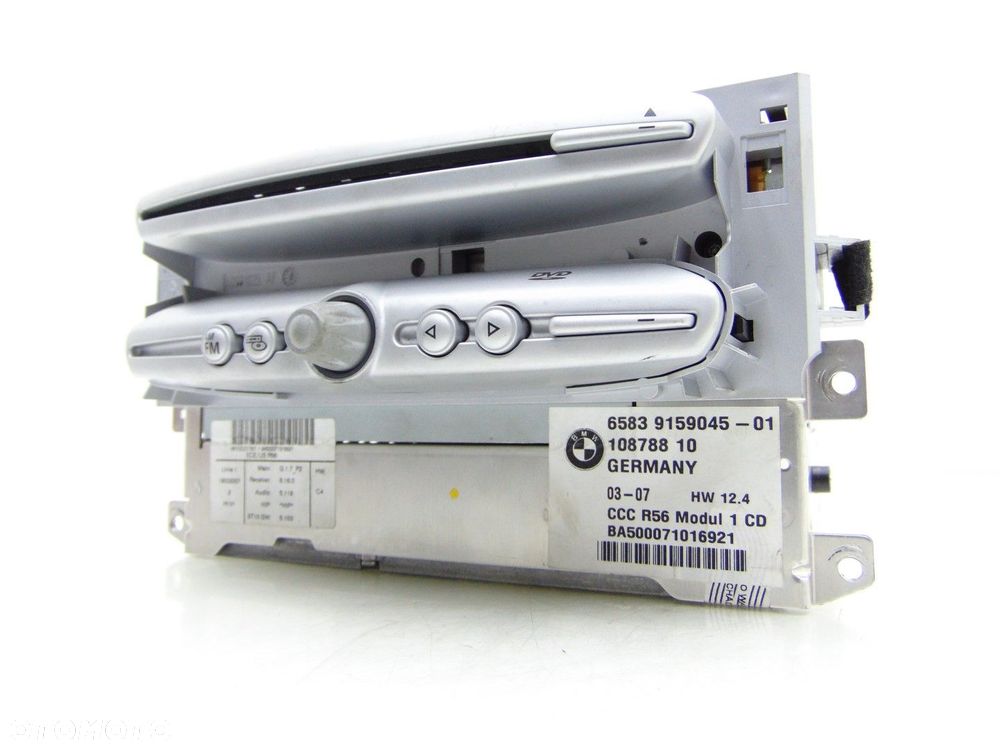 RADIO CZYTNIK DVD CCC MINI COOPER S R56 9159045 - 1