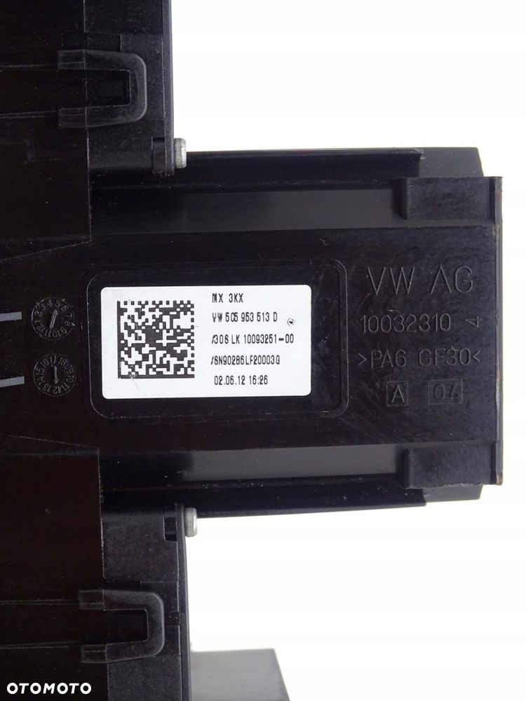 PRZEŁĄCZNIK ZESPOLONY TAŚMA MANETKI VW BEETLE II 5C 5C5953513D 5C0959653 - 4