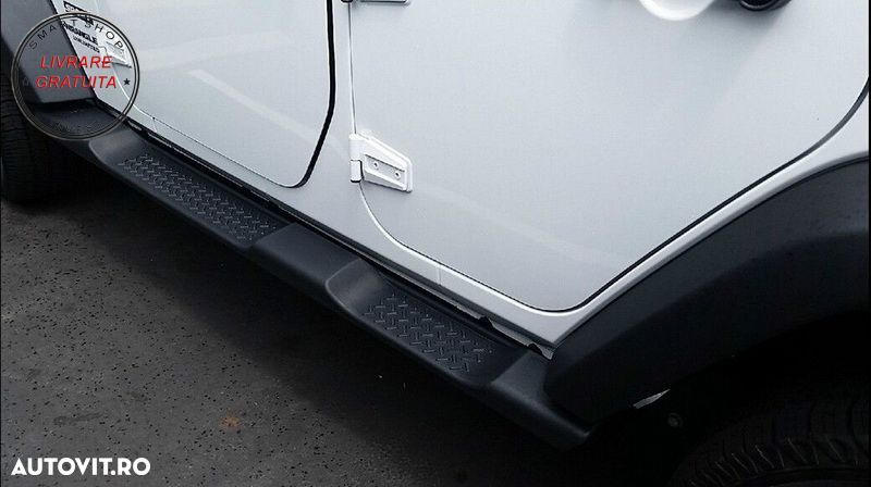 Praguri trepte laterale Jeep Wrangler Rubicon JK (2007-2017) 4 Usi- livrare gratuita - 10