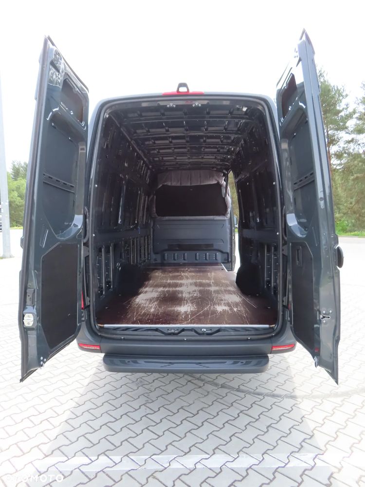 Mercedes-Benz Sprinter 319 CDI 190 KM 9G-Tronic Automat Model 907 Furgon Blaszak Ekstra Długi LONG MAXI + 4800 mm Rozstaw Osi 4325 mm Ładowność 981 Kg GWARANCJA FABRYCZNA Kabina Sypialniana + WEBASTO FULL Opcja Wyposażenia OKAZJA DOSTĘPNY I GOTOWY - 16