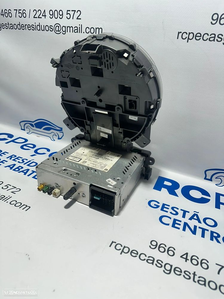 .Display Ecra Comando Radio MMI Multimedia Original Radio Boost CD BMW Mini Cooper One S D SD 3456871 2006 - 2013 - 6