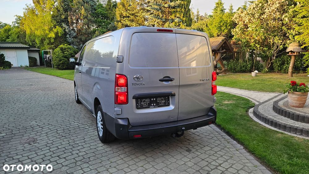 Toyota Proace 2,0D 122KM 2021Rok L3 Najdłuższa Kamera Webasto Klima Blis 2xParktronik Hak - 9