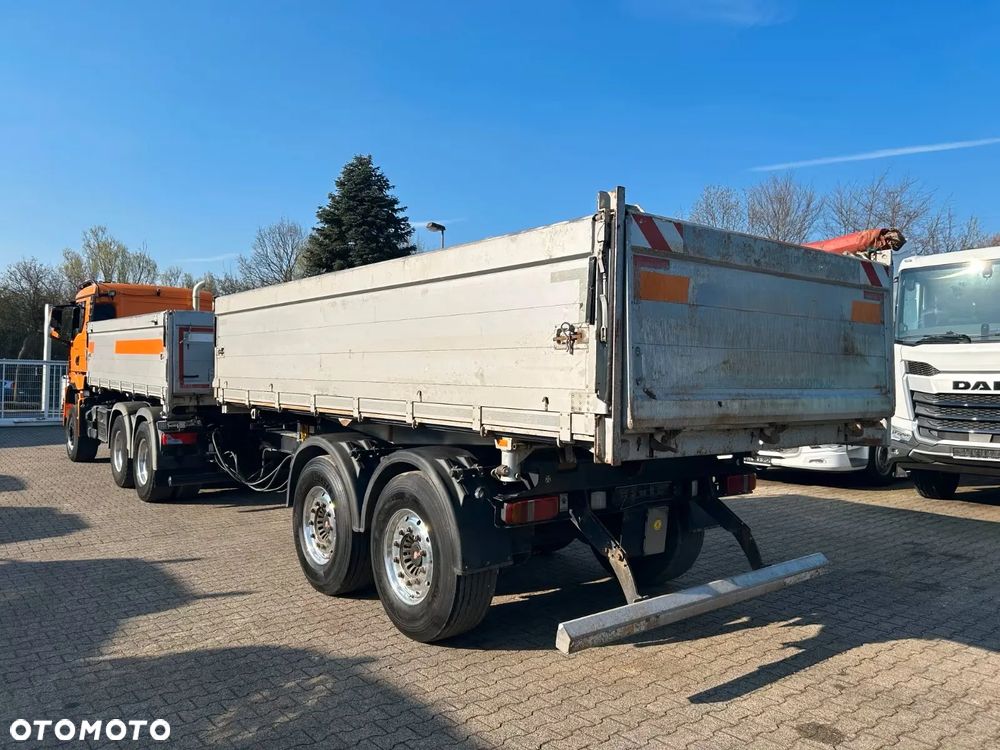 MAN TGS 26.510 6x4 + Przyczepa Kempf 3-Stronny Wywrot | 510 KM | Automat | - 13