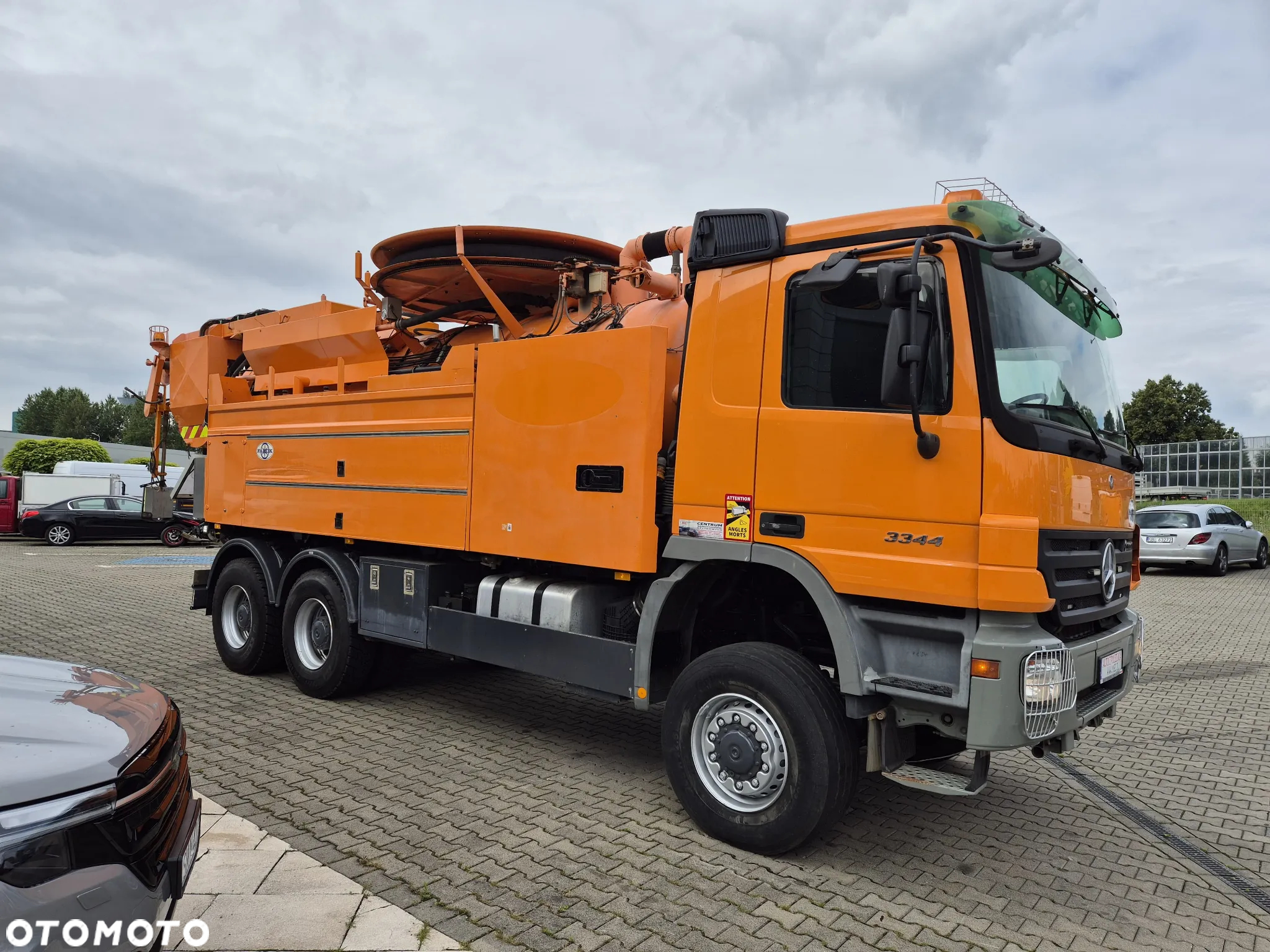 Mercedes-Benz ACTROS 3344 A 6X6  / 6X6 / WIEDEMANN KW 3000 / WÓZ ASENIZACYJNY / UNIKATOWA ZABUDOWA / SERWISOWANY /  PIERWSZY WŁAŚCICIEL / 8000L - 6000L / - 6