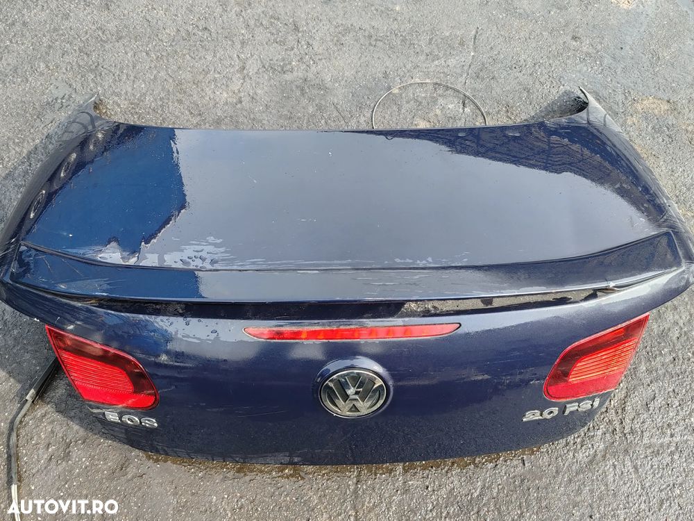 CAPOTA PORTBAGAJ CU ELERON ( HAION) VOLKSWAGEN EOS 2006-2011 COMPLET - 1