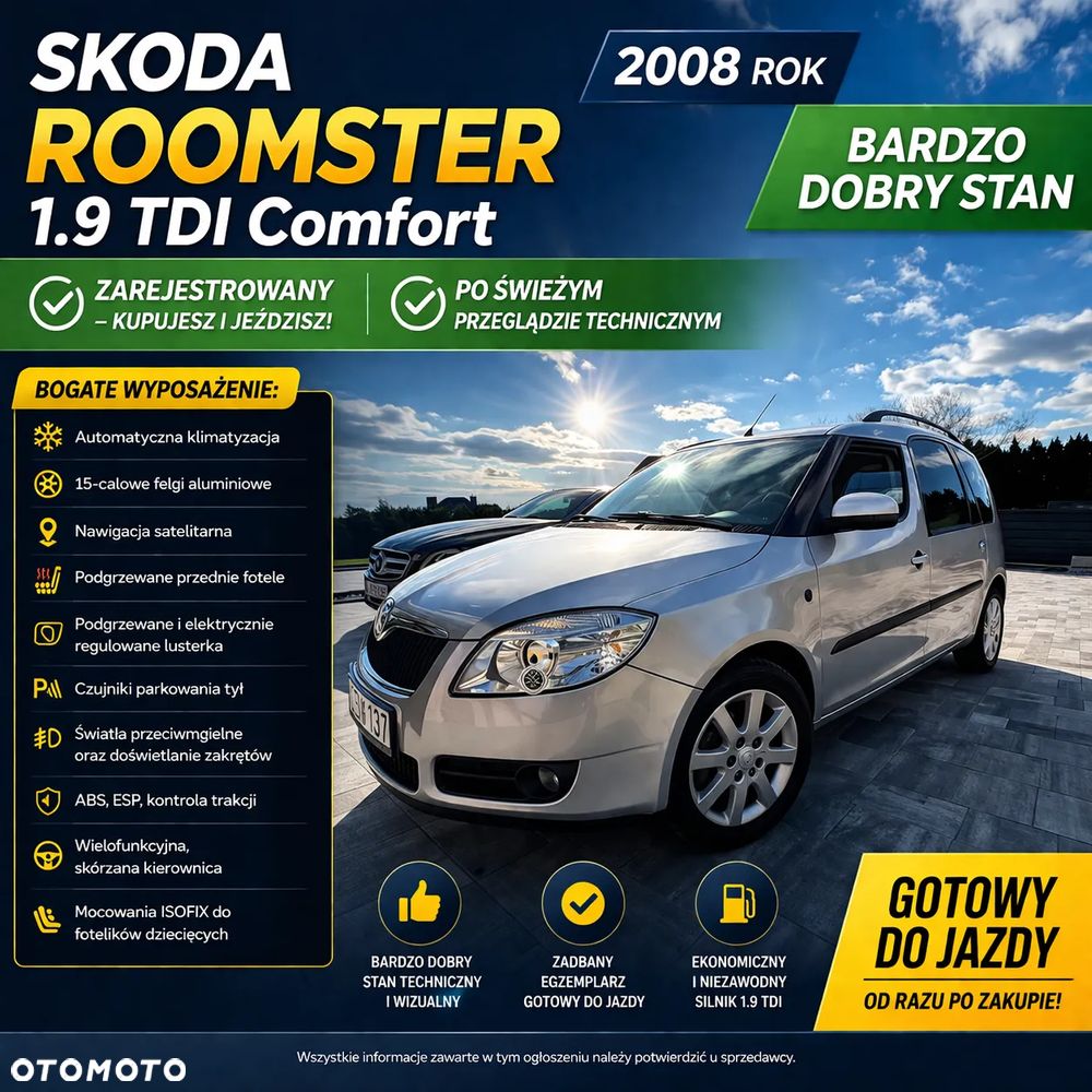Skoda Roomster 1.9 TDI Comfort - 1