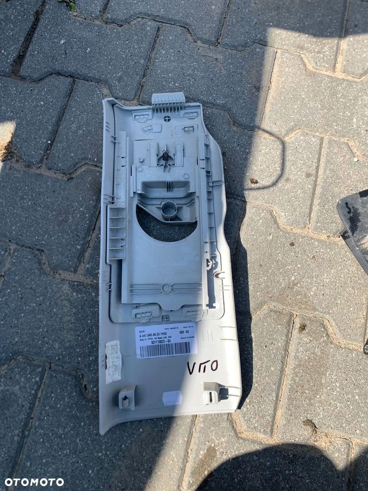 VITO VIANO poszycie obudowa słupka lewa prawa A4476904825 - 2