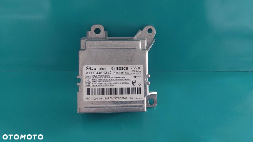 MERCEDES ACTROS MP4 MODUŁ PODUSZKI SENSOR AIRBAG AIR BAG - 1