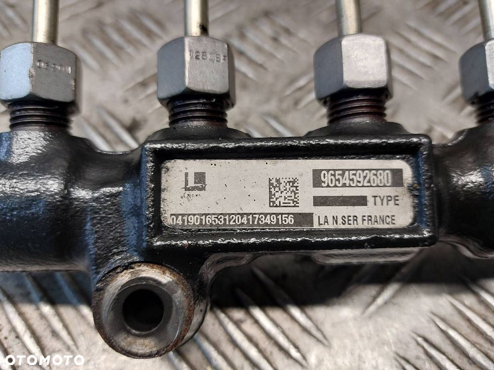 LISTWA WTRYSKOWA FORD C-MAX I 1.6 TDCI 9654592680 - 2