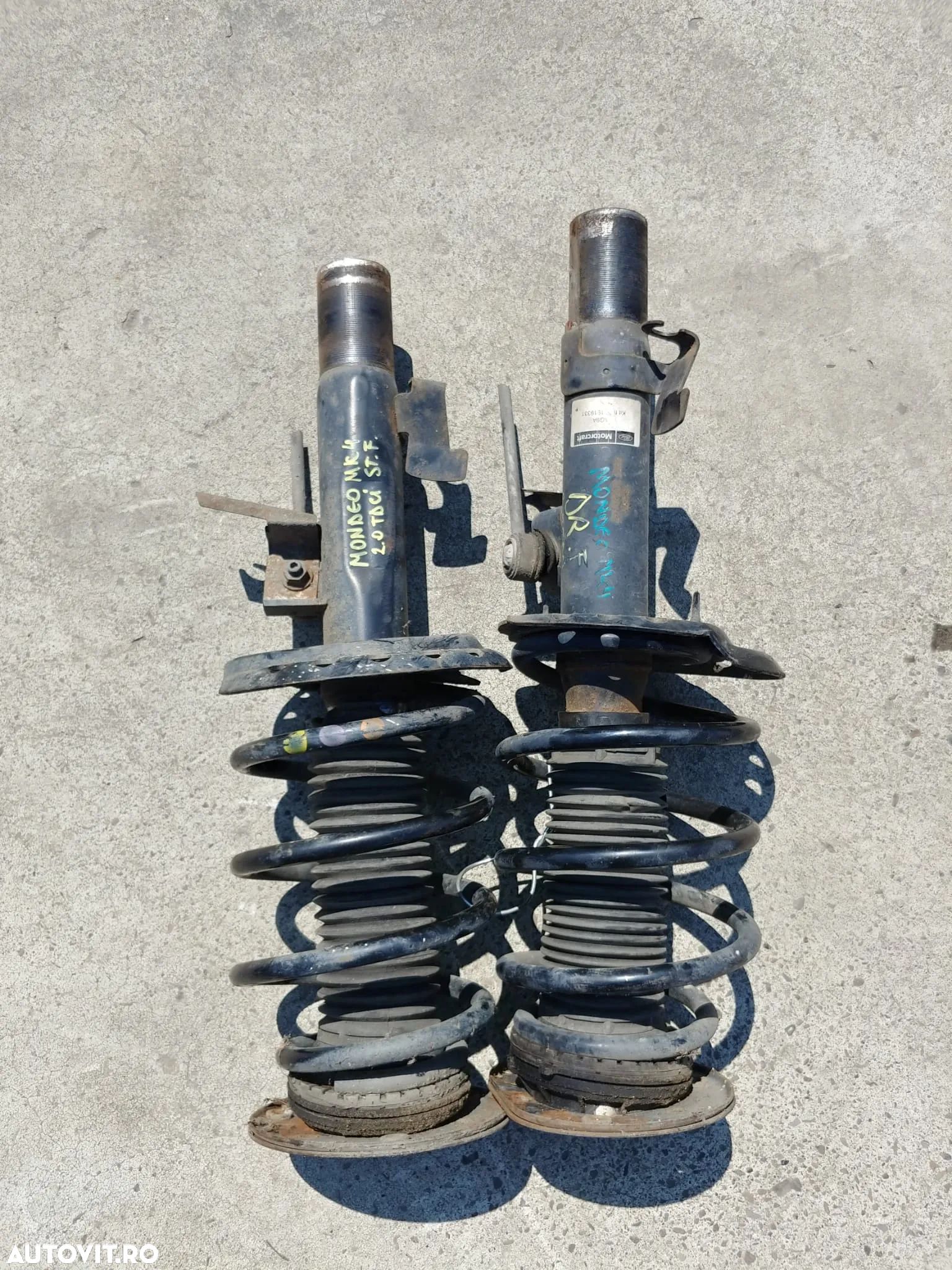 set telescoape amortizoare cu arcuri  fata 2.0 tdci  qxba  ford mondeo mk4 - 1
