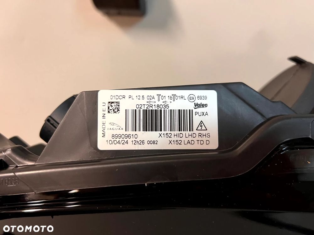 JAGUAR F-TYPE X152 2013-2016 LAMPA PRAWY PRZÓD PRAWA PRZEDNIA BI-XENON SKRĘTNY EX53-13W029-EE EX53-13W029 T2R18035 - 11