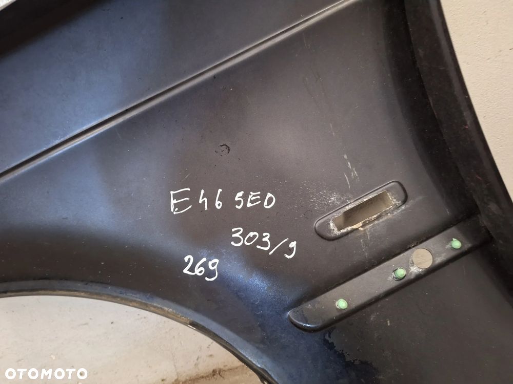 BŁOTNIK PRAWY PRZÓD BMW E46 SEDAN LAK:303/9 NR269 - 16