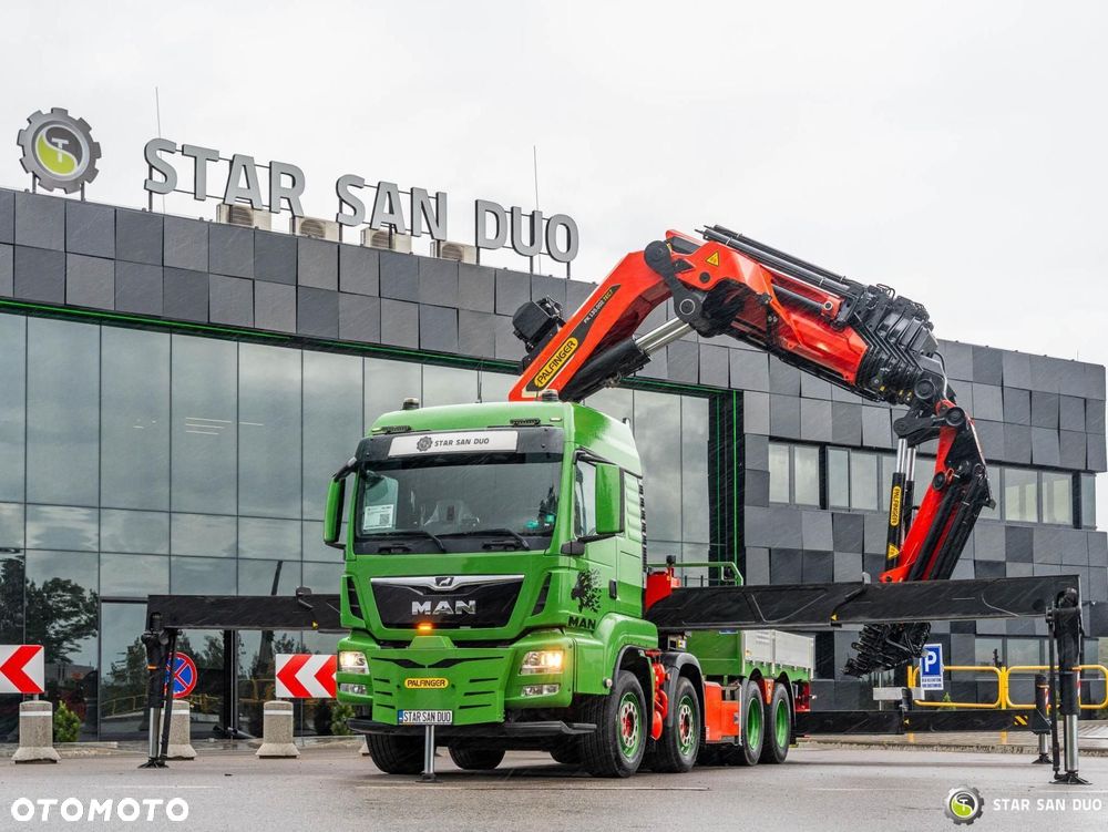 MAN TGS 35.500 8x4 Palfinger PK 135.002 TEC HDS Żuraw Wciagarka - 6