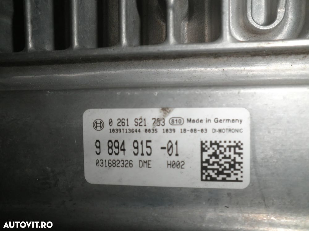 ECU / calculator motor BMW Seria 5 G30 530e 2.0 Hybrid 9894915 9894915-01 989491501 - 3