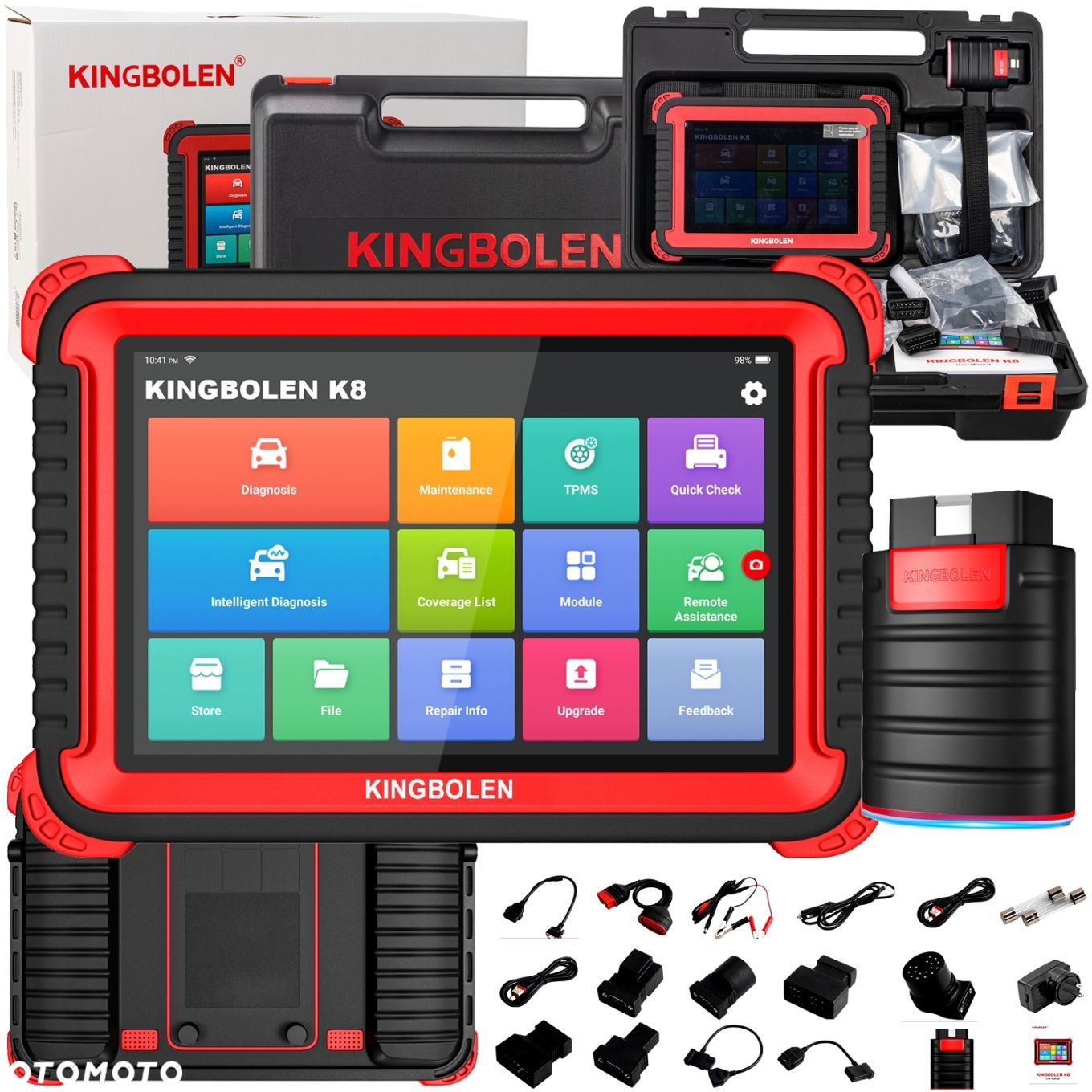 TESTER DIAGNOSTYCZNY UNIWERSALNY FULL KINGBOLEN K8 - 1
