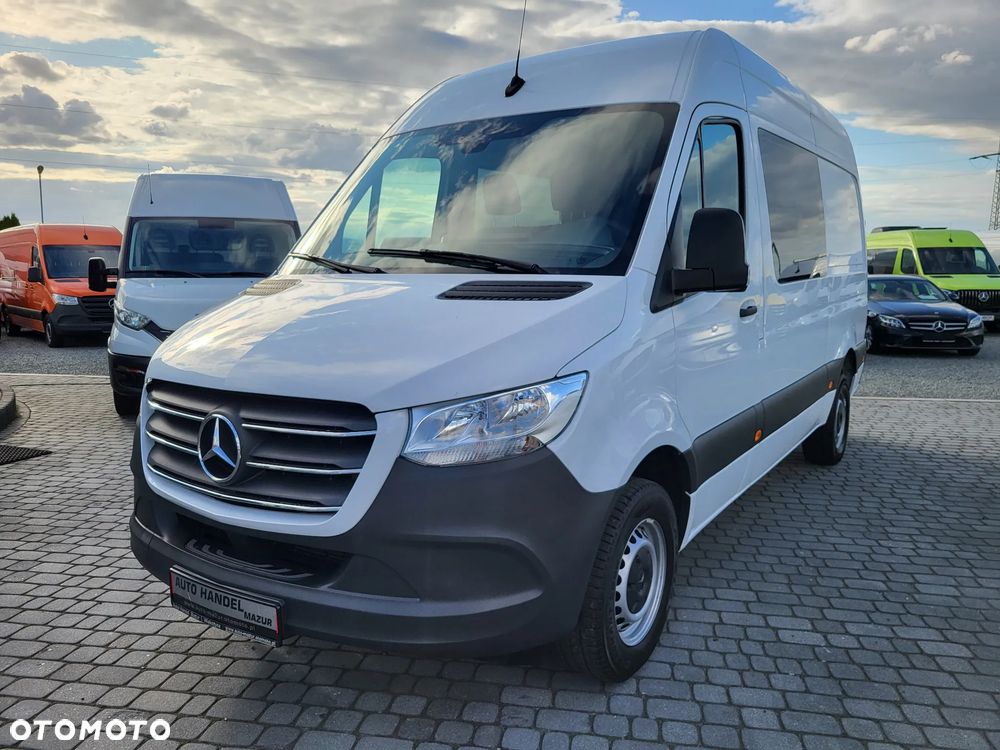 Mercedes-Benz SPRINTER 907 314 CDI-MIXT 6 OSÓB-AUTOMAT 7G-HAK 3500 KG L2 H2 -KLIMA - 1