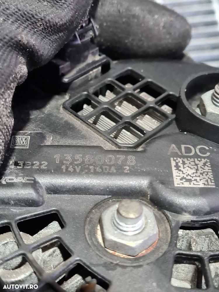 Alternator Opel Antara Facelift 2.2 D 2010 - 2015 184CP 2231CC Z22D1 Euro5 (845) Diesel ... - 4