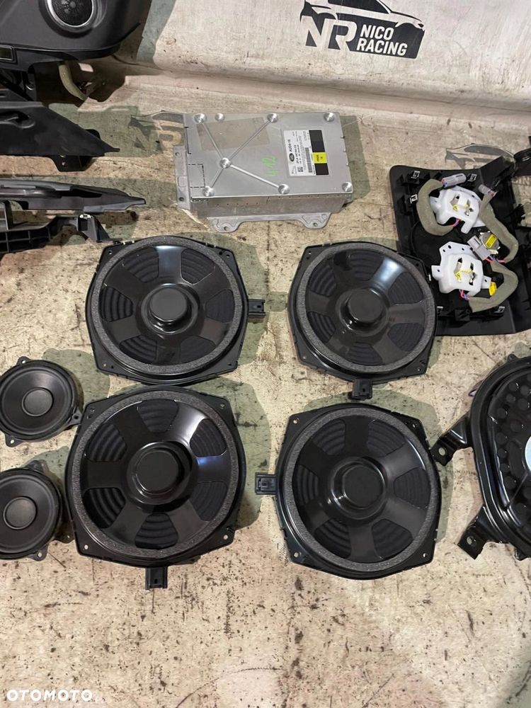 KOMPLET NAGŁOŚNIENIA GŁOŚNIKI WZMACNIACZ KOMPLET RANGE ROVER SPORT L494 - 7