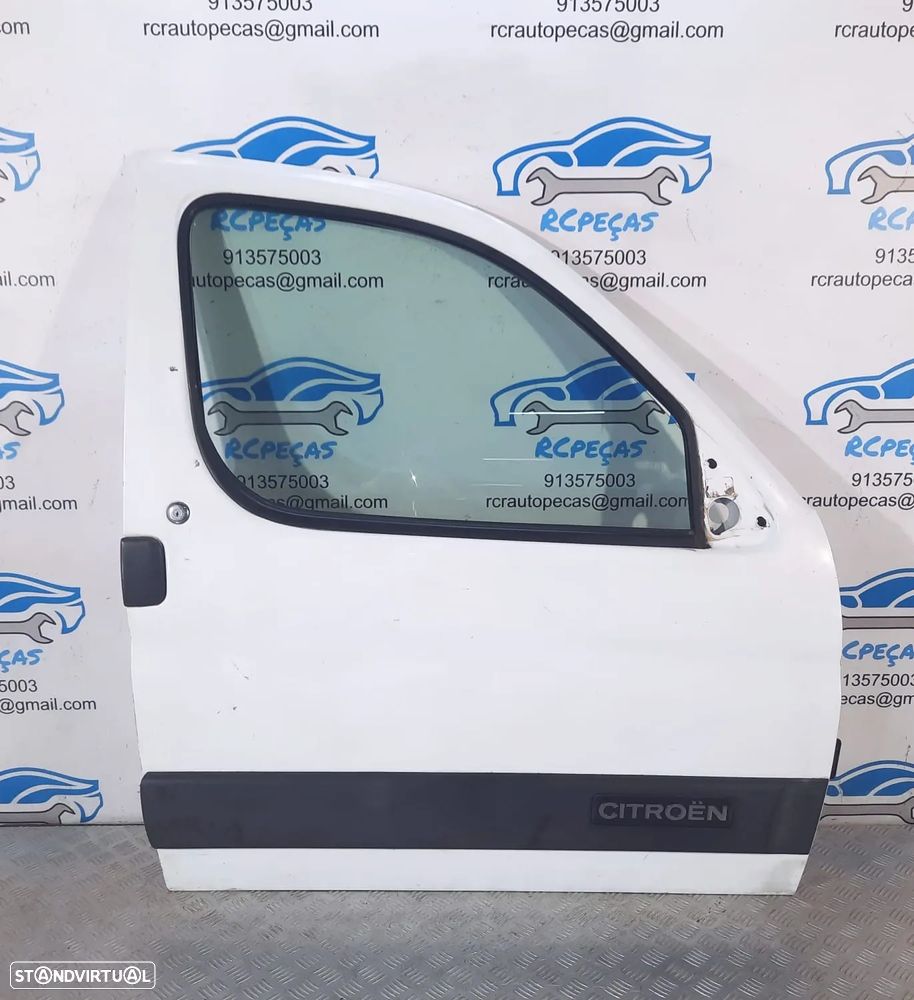 PORTA FRENTE FRONTAL DIREITA CITROEN BERLINGO PEUGEOT PARTNER 5G 5 G FECHO ELEVADOR MOTOR PUXADOR VIDRO - 1