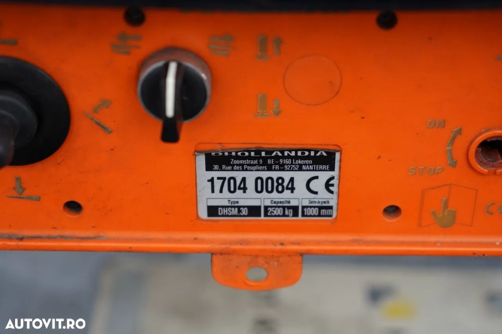 Fruehauf CONTAINER / LOT / OBLOAN RULANT / LIFT DHOLLANDIA / AXĂ SUSPENDATĂ / SAF / PODEA REZISTENTĂ - 15