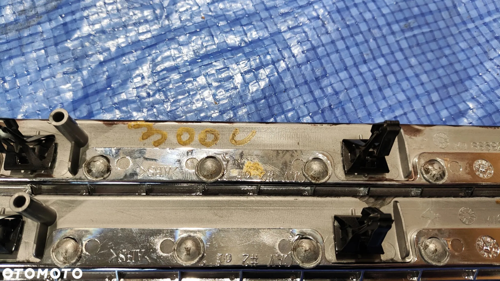 LISTWA OZDOBNA DESKI KONSOLI DEKOR DREWNO 1165411AA CHRYSLER 300C LIFT - 6