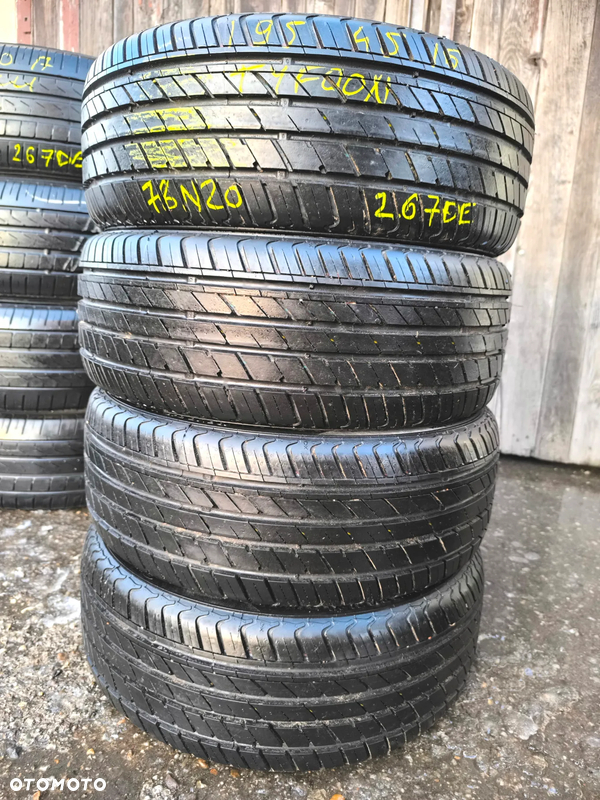 195/45R16 84V XL Opony Letnie Lato TYFOON SUCCESOR 5 8mm NOWE DEMO Legnica ALU-RAD 195/45